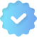 Blue Tick Icon